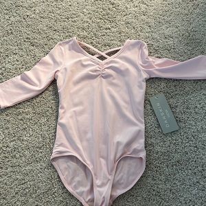 Size small  pink dance leotard